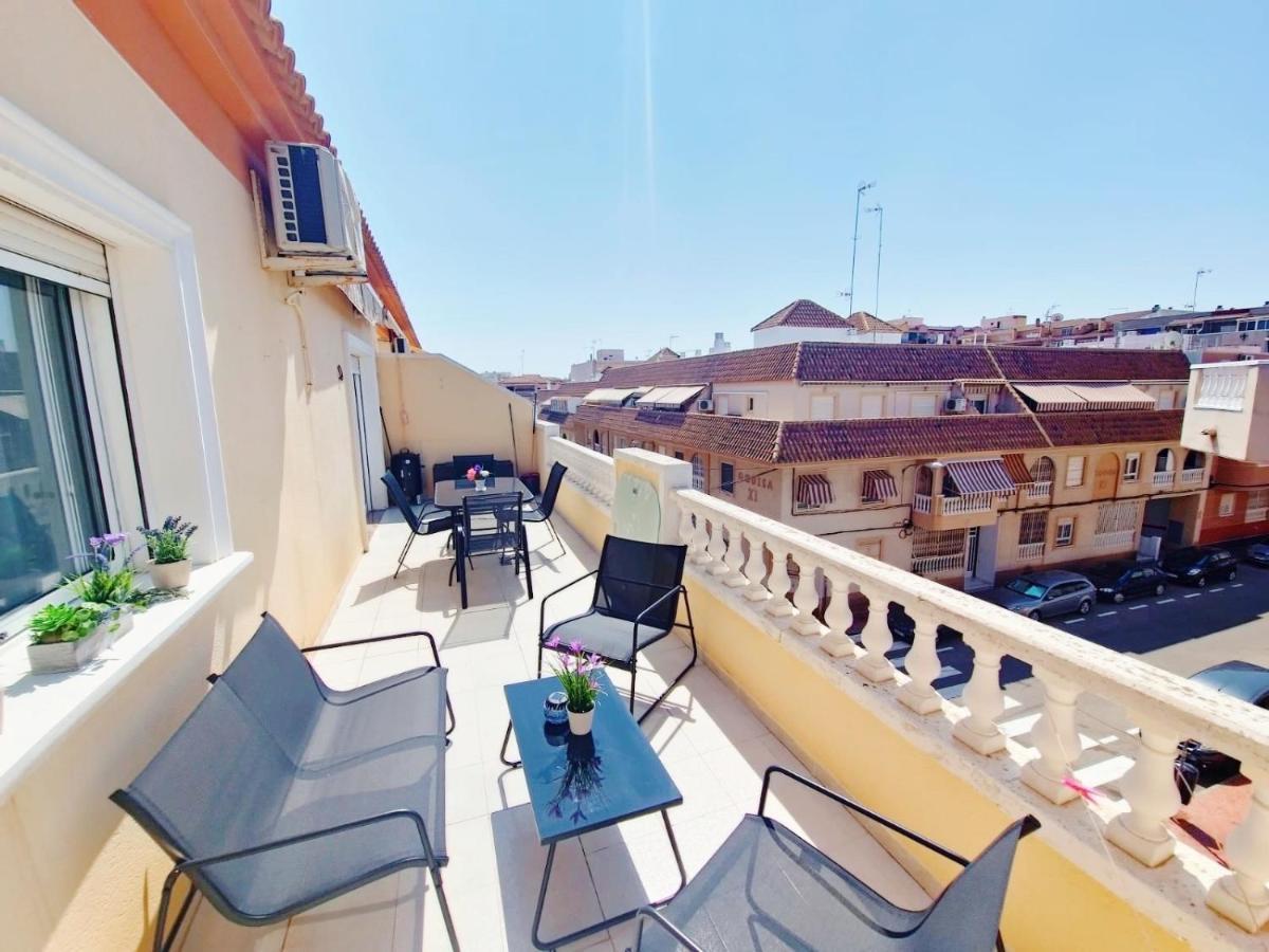 The Prestige Torrevieja Atico Con Barbecoa Apartment Luaran gambar
